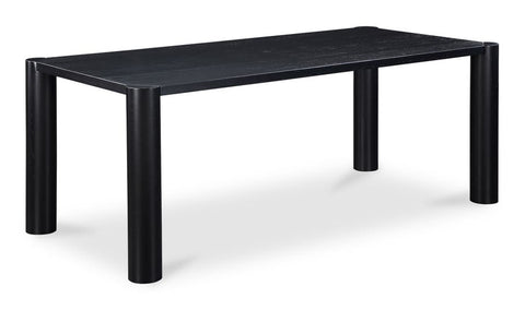Timeless Minimalist Refectory Dining Table with Gloss Finish