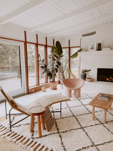 Casual Handmade Braided Rattan Tote