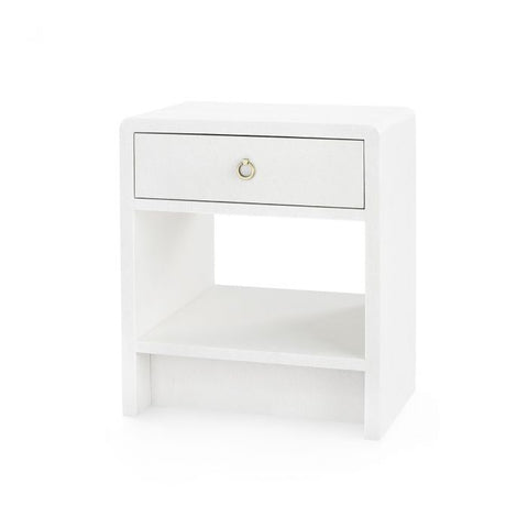 Villa & House Benjamin Timeless Minimalist Modern Rectangle Nightstand - 24 W