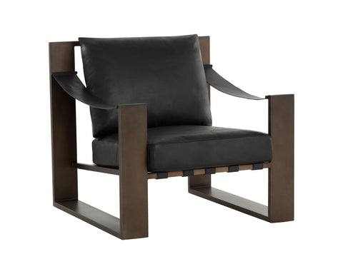 Industrial Creative Modern Lounge Chair with Fixed Cushion