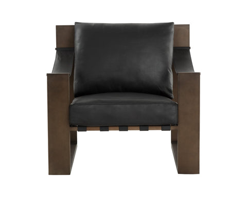 Industrial Creative Modern Lounge Chair with Fixed Cushion