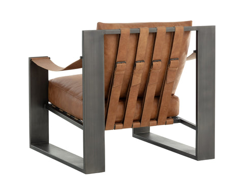 Industrial Creative Modern Lounge Chair with Fixed Cushion