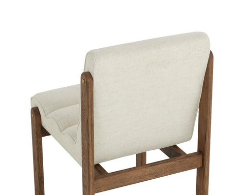 Timeless Minimalist Mid Century Upholstered Dining Side Chair