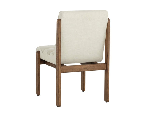 Timeless Minimalist Mid Century Upholstered Dining Side Chair