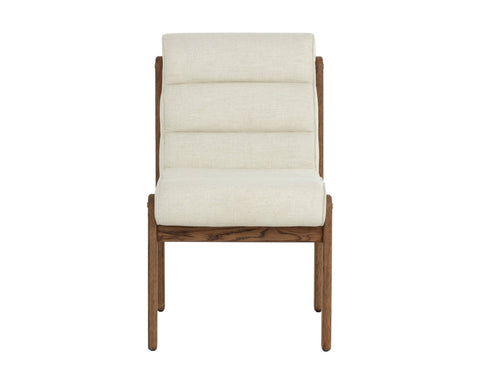 Timeless Minimalist Mid Century Upholstered Dining Side Chair