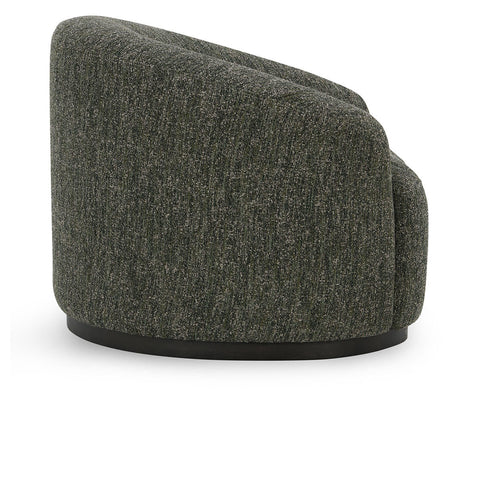 Timeless Minimalist Modern Upholstered Barrel Lounge Chair