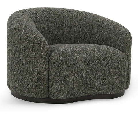 Timeless Minimalist Modern Upholstered Barrel Lounge Chair