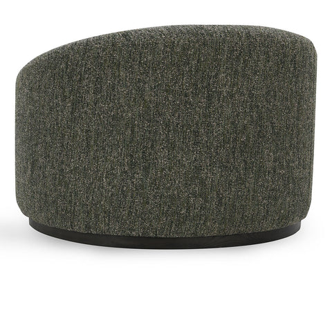 Timeless Minimalist Modern Upholstered Barrel Lounge Chair
