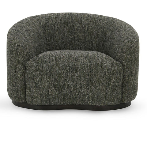 Timeless Minimalist Modern Upholstered Barrel Lounge Chair