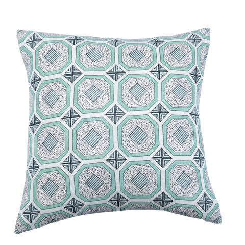 Filling Spaces Artful Traditionalist Handcrafted Graphic Accent Throw Pillow - 18 x 18 - 20 x 20 - 22 x 22 - 24 x 24 - 26X 26 - 14 x 20 - 14 x 40 - 18 x 40 - 16 x 50
