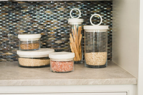 Bianca Scandinavian Glass Food Storage Canister