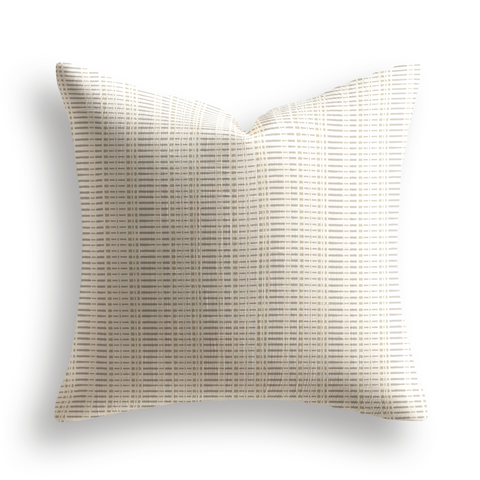 Birch Throw Pillow in Moth