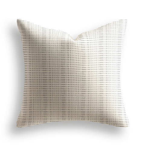 Birch Throw Pillow in Pigeon