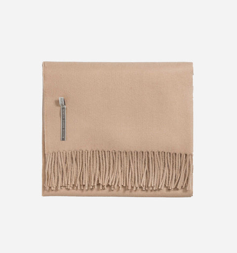 Alicia Adams Alpaca Inc. Alpaca Minimalist Solid Fringe Throw - 51 x 71