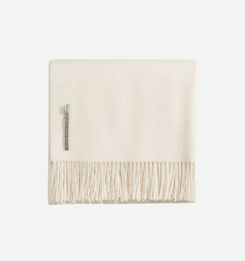 Alicia Adams Alpaca Inc. Alpaca Minimalist Solid Fringe Throw - 51 x 71