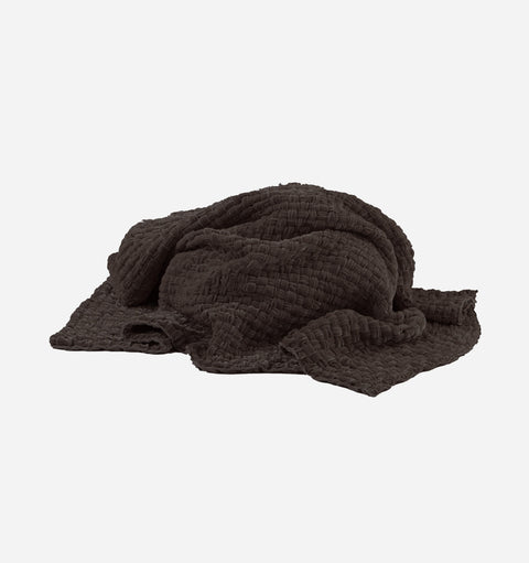 Fontaine Designs Contemporary Solid Velvet Rectangle Soft Throw - 50 x 70