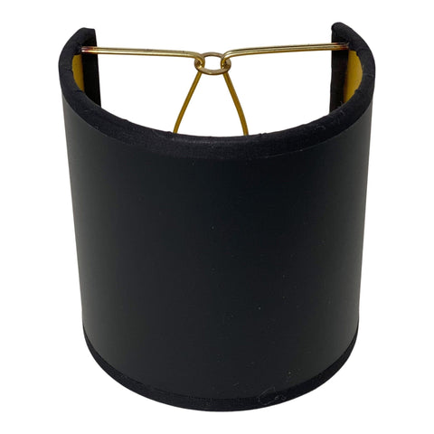 Black Paper with Gold Interior Shield Shade