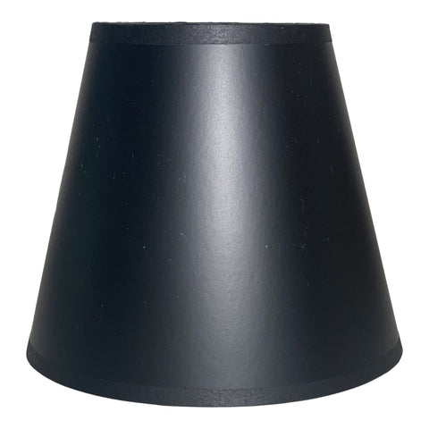 Black Paper With Tortoise Shell Lining - Chandelier Shades