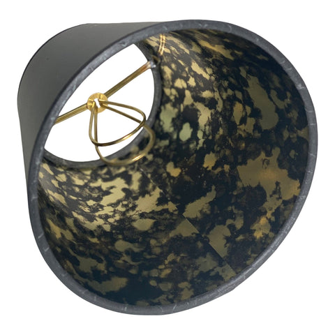 Wholesale - Black Paper With Tortoise Shell Chandelier shades - (12) Per box