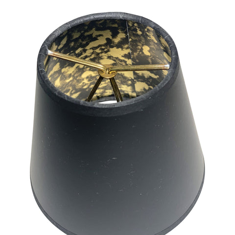 Wholesale - Black Paper With Tortoise Shell Chandelier shades - (12) Per box