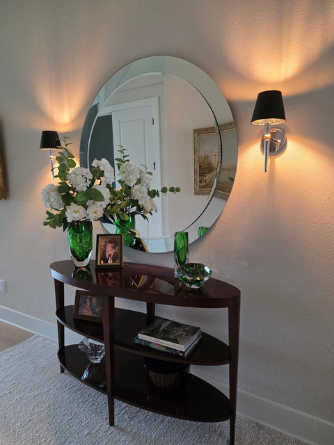 Black Paper With Tortoise Shell Lining - Chandelier Shades