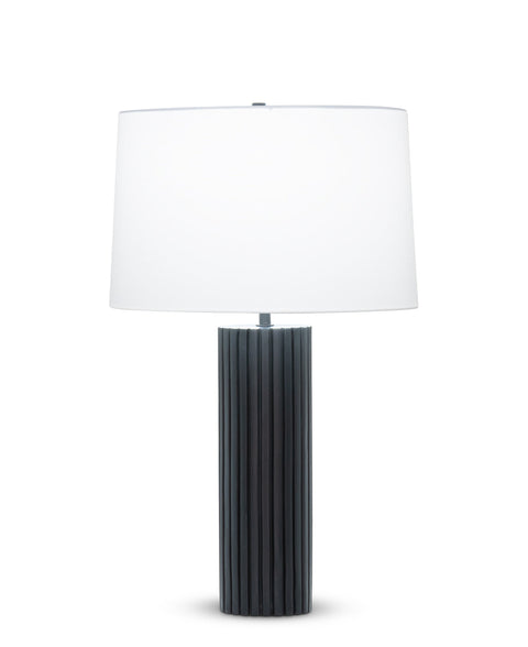 Bluth Modern Column Fluted Table Lamp