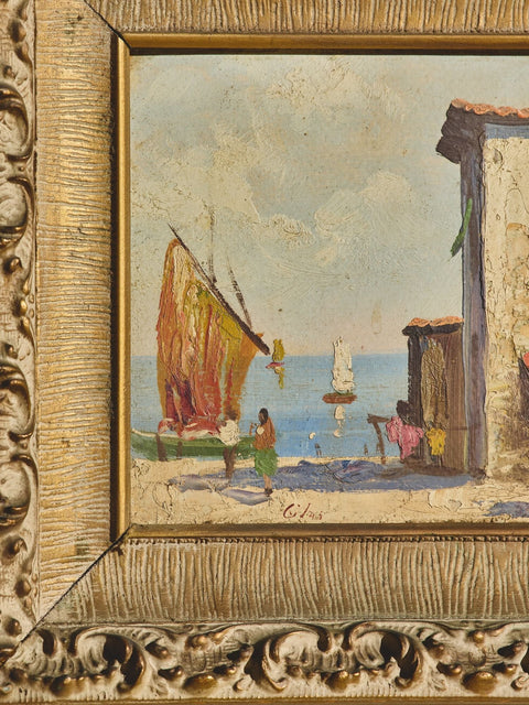 20th C. Mediterranean Seascape