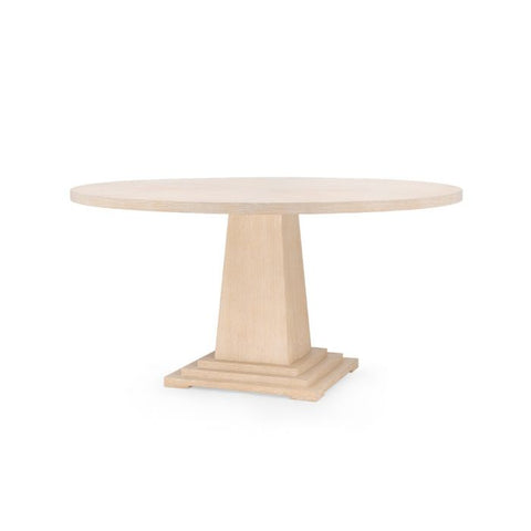 Villa & House Breanna Timeless Minimalist Art Deco Round Dining Table - 60 W