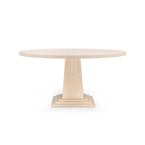 Villa & House Breanna Timeless Minimalist Art Deco Round Dining Table - 60 W