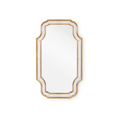 Contemporary Ornate Arch Accent Mirror for Entryway