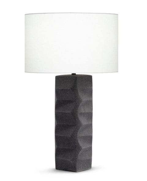 Bond Elegant Textured Column Table Lamp
