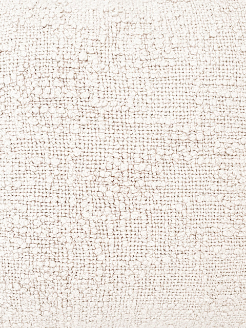 Monochromatic Minimalist Handwoven Lumbar Pillow Cover