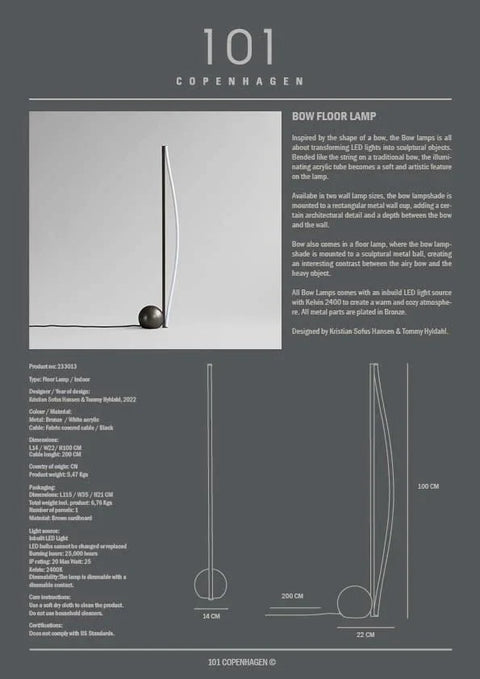 Bow Floor Lamp