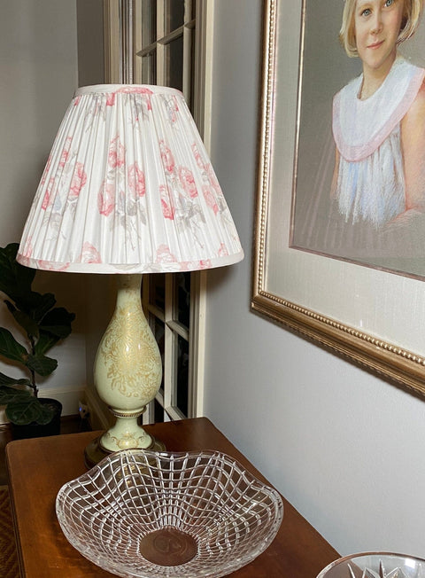 Bowood by Colefax and Fowler Gathered Lampshades