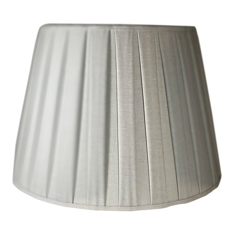 Box Pleat Linen Drum