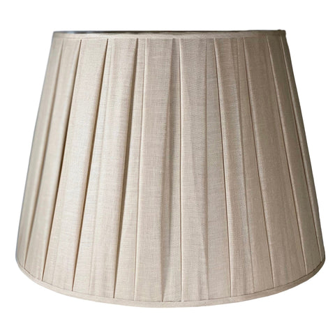 Box Pleat Linen Drum