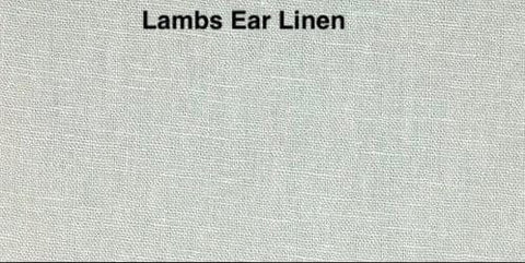 Box Pleat Linen Drum