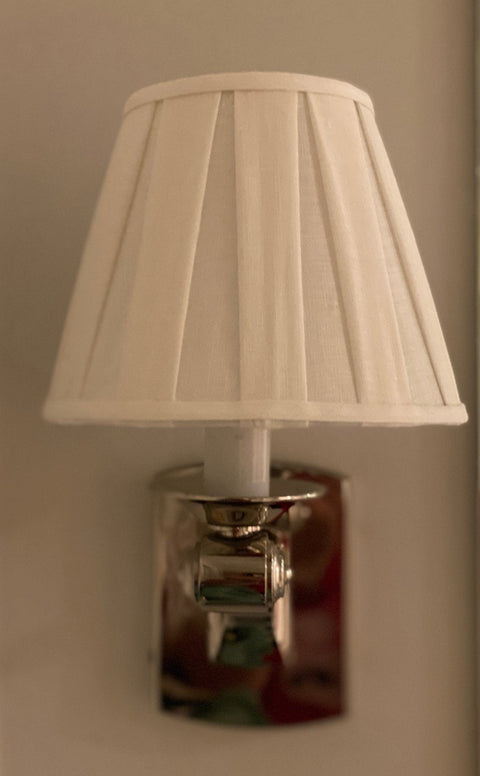 Box Pleat Linen - Empire - Chandelier Shade