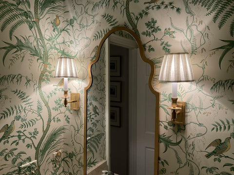 Box Pleat Linen - Empire - Chandelier Shade