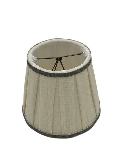 Box Pleat Linen - Empire - Chandelier Shade