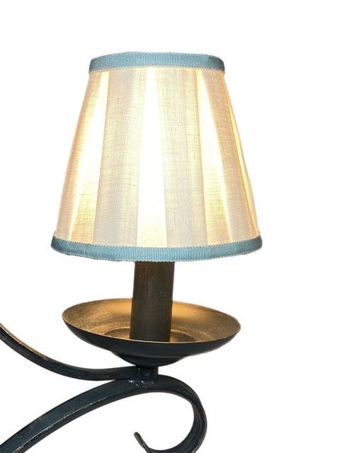 Box Pleat Linen - Empire - Chandelier Shade