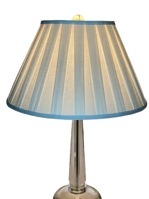 Box Pleat Linen Empire Lamp Shade