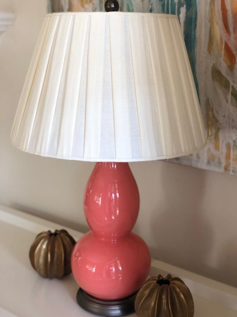 Pembroke Traditional Pleated Shade Accent Lamp Shade