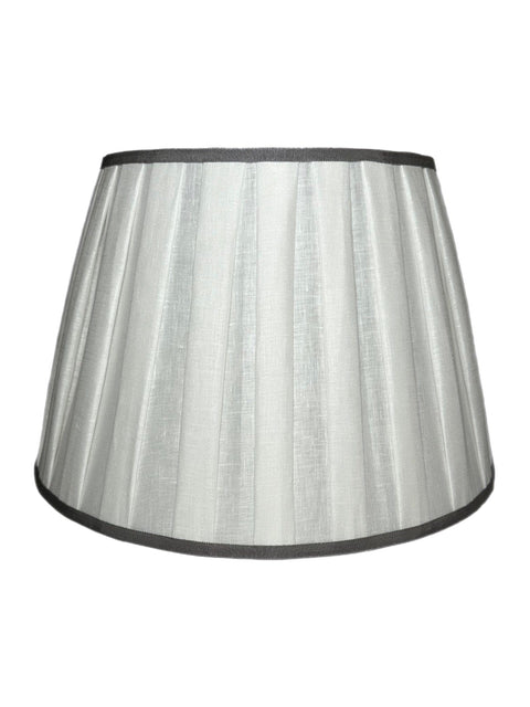 Box Pleat Linen Pembroke Lamp Shades Curated - Available in Five Sizes