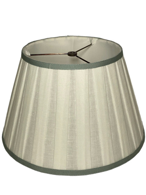 Box Pleat Linen Pembroke Lamp Shades Curated - Available in Five Sizes