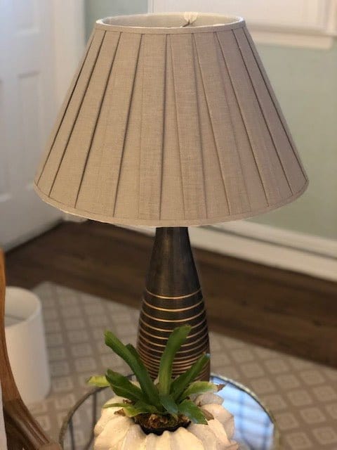 Box Pleat Linen - Slate Linen