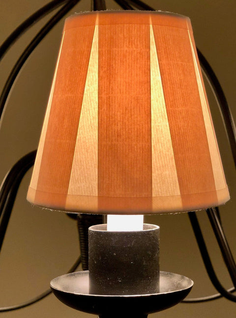 Box Pleat Paper Chandelier Lamp Shade Curated - Available in Two Sizes