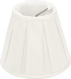 Box Pleat Silk Chandelier Lamp Shade