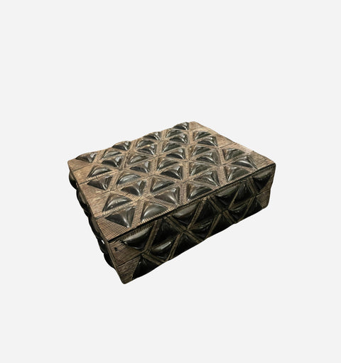 Decorating Essentials Geometric Textured Decorative Box