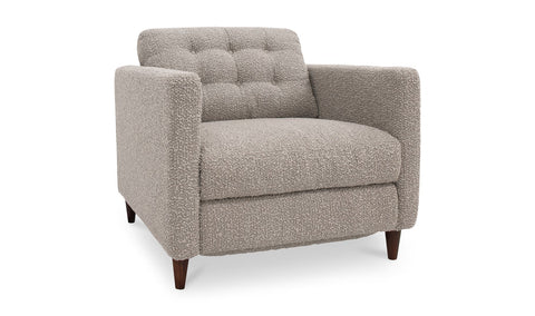 Bridgers Timeless Minimalist Recliner with Tufting Lounge Chair